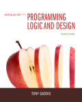 EBK STARTING OUT WITH PROGRAMMING LOGIC