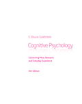 EBK COGNITIVE PSYCHOLOGY: CONNECTING MI