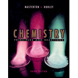 Chemistry - 3rd Edition - by Masterton - ISBN 9780030058899