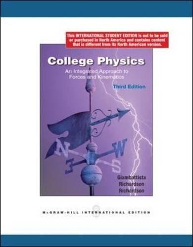 College Physics - 3rd Edition - by Alan Giambattista - ISBN 9780071284431