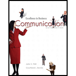 Excellence In Business Communication (6th Edition) - 6th Edition - by John Thill, Courtland L. Bovee - ISBN 9780131419650