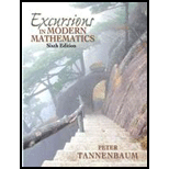 Excursions in modern mathematics - 6th Edition - by Peter Tannenbaum - ISBN 9780131873636