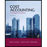 Cost Accounting - 14th Edition - 14th Edition - by Horngren, Charles T., Datar, Srikant M., Rajan, Madhav - ISBN 9780132109178