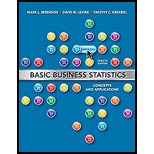 Basic Business Statistics: Concepts and Applications - 12th Edition - 12th Edition - by BERENSON, Mark L., Levine, David M., Krehbiel, Timothy C. - ISBN 9780132168380