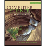 Computer Science: An Overview - 11th Edition - by J. Glenn Brookshear - ISBN 9780132569033