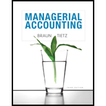 Managerial Accounting - 3rd Edition - by Karen W. Braun, Wendy M Tietz - ISBN 9780132890540