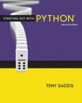 EBK STARTING OUT WITH PYTHON - 2nd Edition - by GADDIS - ISBN 9780133001426