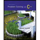 Problem Solving with C++ (9th Edition) - 9th Edition - by Walter Savitch - ISBN 9780133591743
