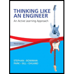 Thinking Like an Engineer: An Active Learning Approach (3rd Edition) - 3rd Edition - by Elizabeth A. Stephan, David R. Bowman, William J. Park, Benjamin L. Sill, Matthew W. Ohland - ISBN 9780133593211