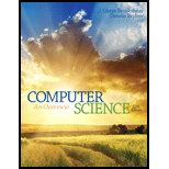 Computer Science: An Overview (12th Edition) - 12th Edition - by Glenn Brookshear, Dennis Brylow - ISBN 9780133760064