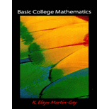 Basic College Mathematics - 99th Edition - by K. Elayn Martin-Gay - ISBN 9780133768237