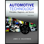 Automotive Technology: Principles, Diagnosis, and Service (5th Edition)