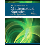 An Introduction to Mathematical Statistics and Its Applications (6th Edition)