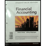 Financial Accounting, Student Value Edition (4th Edition) - 4th Edition - by Robert Kemp, Jeffrey Waybright - ISBN 9780134114811