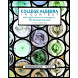 College Algebra in Context with Applications for the Managerial, Life, and Social Sciences (5th Edition)