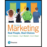 Marketing: Real People, Real Choices (9th Edition) - 9th Edition - by Michael R. Solomon, Greg W. Marshall, Elnora W. Stuart - ISBN 9780134292663