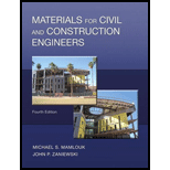 Materials for Civil and Construction Engineers (4th Edition) - 4th Edition - by Michael S. Mamlouk, John P. Zaniewski - ISBN 9780134320533