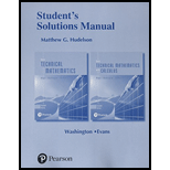 Student Solutions Manual For Basic Technical Mathematics And Basic Technical Mathematics With Calculus - 11th Edition - by Allyn J. Washington, Richard Evans - ISBN 9780134434636