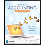 Horngren's Accounting, The Financial Chapters (12th Edition) - 12th Edition - by Tracie L. Miller-Nobles, Brenda L. Mattison, Ella Mae Matsumura - ISBN 9780134486789