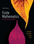 Finite Mathematics & Its Applications (12th Edition) - 12th Edition - by Goldstein - ISBN 9780134507125