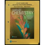 Study Guide And Selected Solutions Manual For Chemistry Format: Paperback - 13th Edition - by Timberlake, Karen C - ISBN 9780134553986