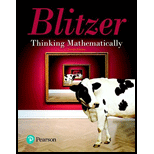 Thinking Mathematically (7th Edition)