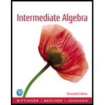 EBK INTERMEDIATE ALGEBRA - 13th Edition - by Johnson - ISBN 9780134719023