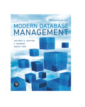 Modern Database Management