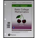 Basic College Mathematics, Books A La Carte Edition, Plus Mylab Math With Pearson Etext -- Access Card Package (6th Edition)