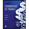 Foundations Of Finance