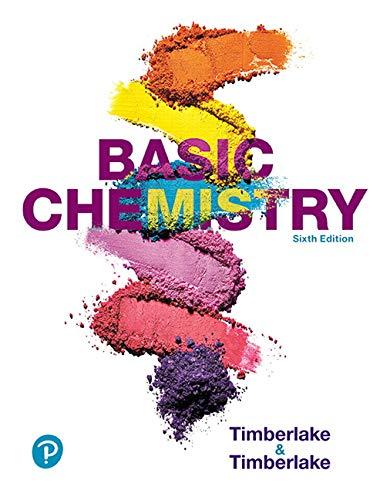 Basic Chemistry Plus Mastering Chemistry With Pearson Etext -- Access Card Package (6th Edition) - 6th Edition - by Karen C. Timberlake - ISBN 9780134983783