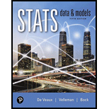 Stats: Data and Models - 5th Edition - by DeVeaux - ISBN 9780135164013