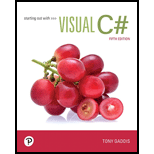 Starting Out With Visual C# (5th Edition)