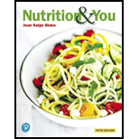 NUTRITION+YOU - 5th Edition - by Blake - ISBN 9780135196229