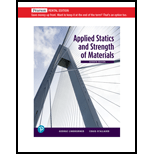 Applied Statics and Strength of Materials - 7th Edition - by George Limbrunner; Craig D'Allaird - ISBN 9780135716694