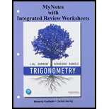 TRIGONOMETRY-MYNOTES (LOOSELEAF) - 12th Edition - by Lial - ISBN 9780136739494