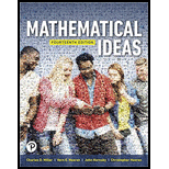 EBK PEARSON ETEXT MATHEMATICAL IDEAS -- - 14th Edition - by Heeren - ISBN 9780136845706