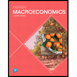 Pearson eText Macroeconomics -- Instant Access (Pearson+) - 13th Edition - by Michael Parkin - ISBN 9780136879503