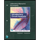 INTRODUCTORY CIRCUIT ANALYSIS-LAB.MAN. - 14th Edition - by Boylestad - ISBN 9780137283644