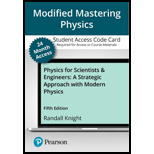 PHYSICS F/SCI.+ENGR.-ETEXT ACCESS CARD - 5th Edition - by Knight - ISBN 9780137344864