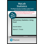 ELEMENTARY STAT.USING EXCEL-COMBO CARD