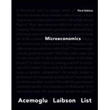 Pearson eText Microeconomics -- Instant Access (Pearson+) - 3rd Edition - by Daron Acemoglu,  David Laibson - ISBN 9780137390625