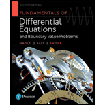 Pearson eText Fundamentals of Differential Equations with Boundary Value Problems -- Instant Access (Pearson+) - 7th Edition - by R. Nagle,  Edward Saff - ISBN 9780137394524