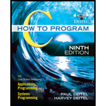 EBK C HOW TO PROGRAM - 9th Edition - by Deitel - ISBN 9780137398355
