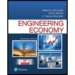 Pearson eText for Engineering Economy -- Instant Access (Pearson+) - 17th Edition - by William Sullivan,  Elin Wicks - ISBN 9780137533138