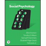 Social Psychology -- Pearson eText (Pearson+) - 11th Edition - by Elliot Aronson / Elizabeth Page-Gould / Samuel Sommers / Neil Lewis / Timothy Wilson - ISBN 9780137869602