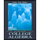 College Algebra - 2nd Edition - by BEECHER, Penna - ISBN 9780321238177