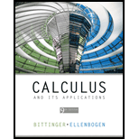 Calculus and Its Applications - 9th Edition - by Marvin L. Bittinger, David J. Ellenbogen - ISBN 9780321395344