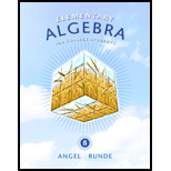 Elementary Algebra For College Students (8th Edition) - 8th Edition - by Allen R. Angel - ISBN 9780321620934
