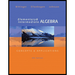 EBK ELEMENTARY AND INTERMEDIATE ALGEBRA